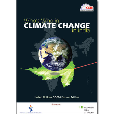Who’s who in climate change in India